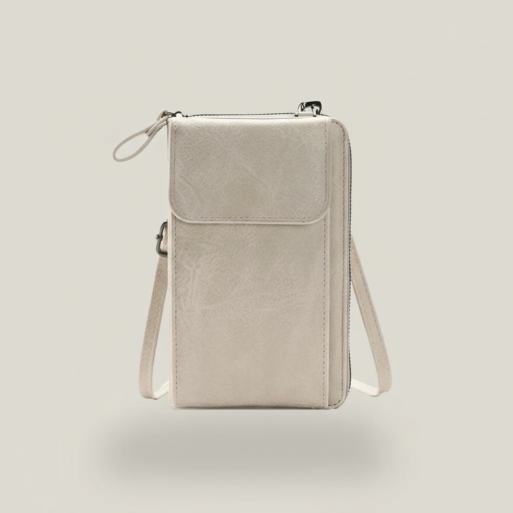 Sac besace bandoulière compact cuir pu - Vue 7 - Sac Besace