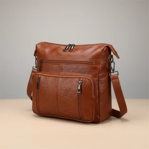 Sac besace bandoulière multi-poches business - Vue 1 - Sac Besace