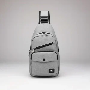 Sac besace bandoulière nylon compact voyage - Vue 1 - Sac Besace