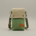 Sac besace bandoulière tissu compact quotidien - Vue 1 - Sac Besace