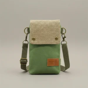 Sac besace bandoulière tissu compact quotidien - Vue 1 - Sac Besace