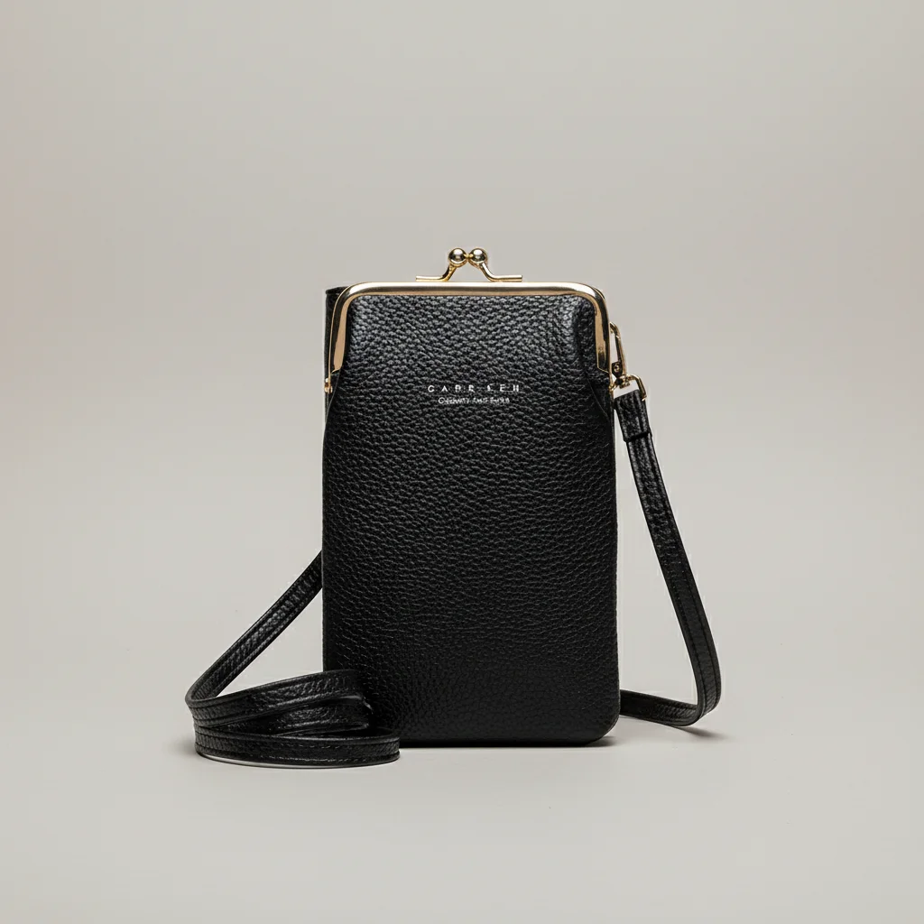 Sac besace compact cuir pu multifonction - Vue 8 - Sac Besace
