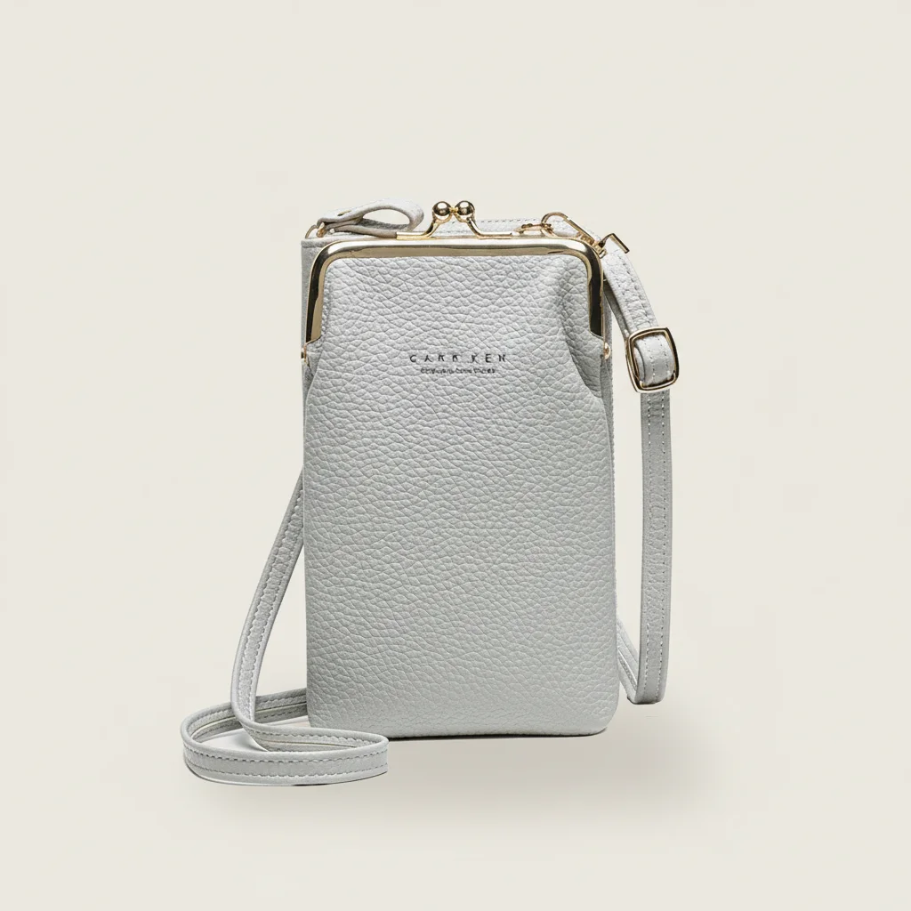 Sac besace compact cuir pu multifonction - Vue 9 - Sac Besace
