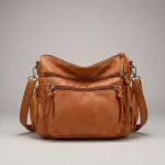Sac besace femme cuir souple élégant - Vue 1 - Sac Besace