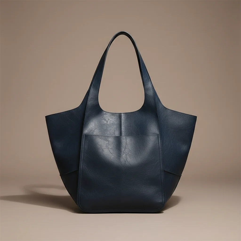 Sac besace femme grande capacité cuir pu - Vue 12 - Sac Besace