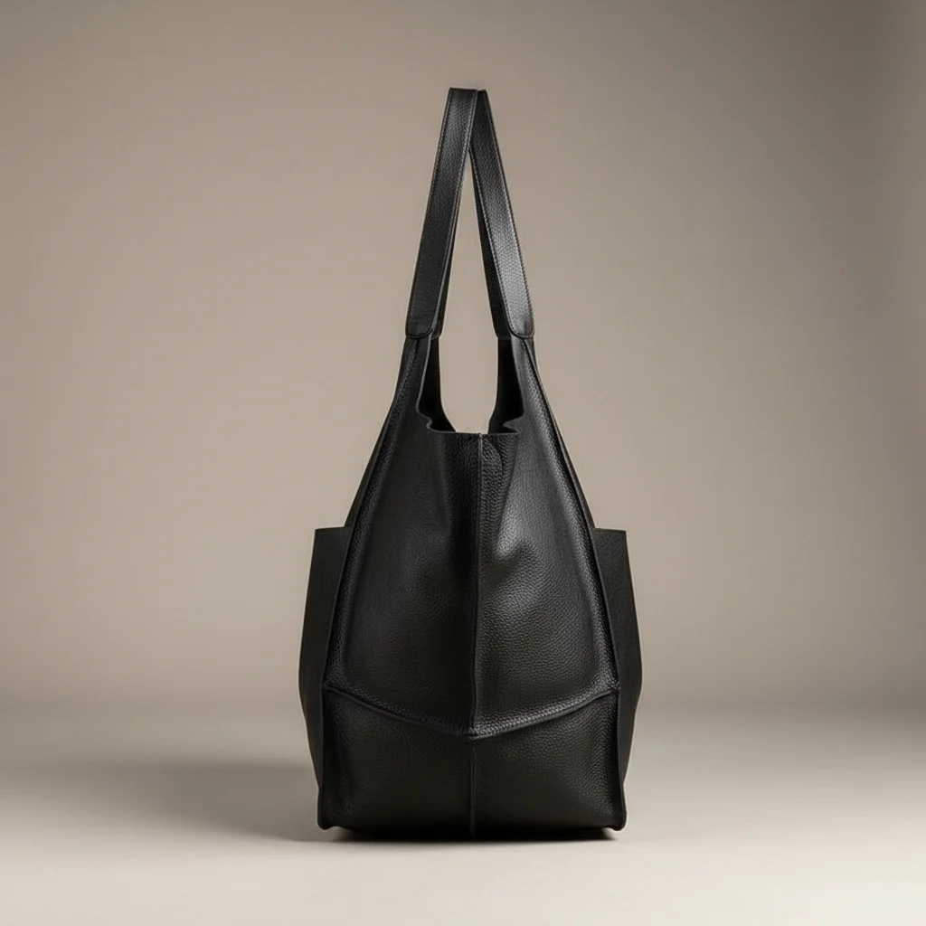 Sac besace femme grande capacité cuir pu - Vue 2 - Sac Besace