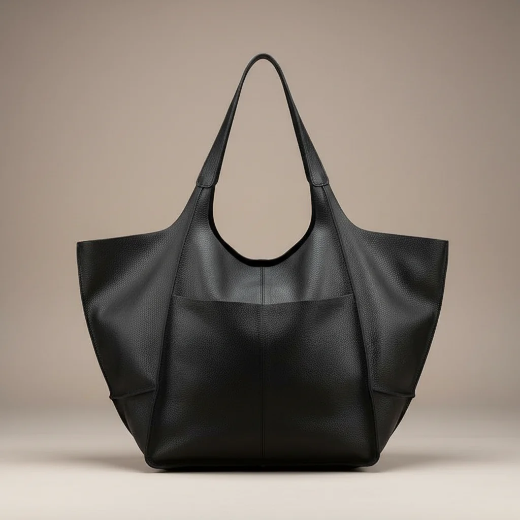Sac besace femme grande capacité cuir pu - Vue 6 - Sac Besace
