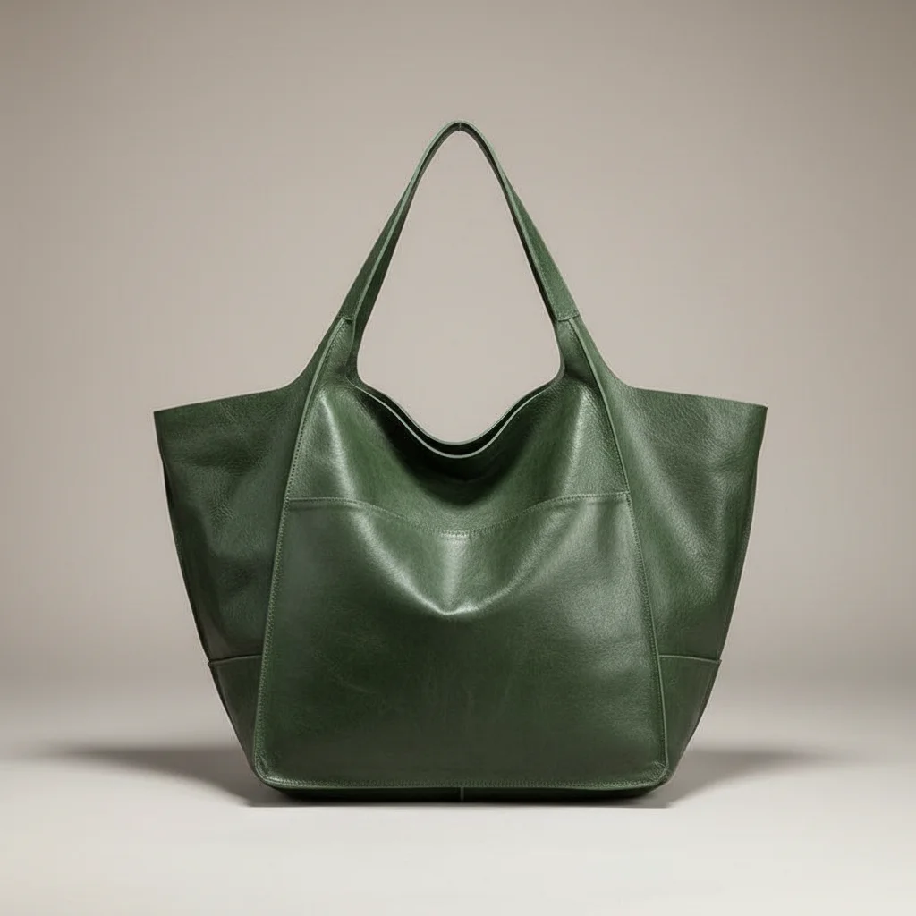 Sac besace femme grande capacité cuir pu - Vue 8 - Sac Besace