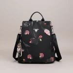 Sac besace femme nylon imperméable voyage - Vue 1 - Sac Besace