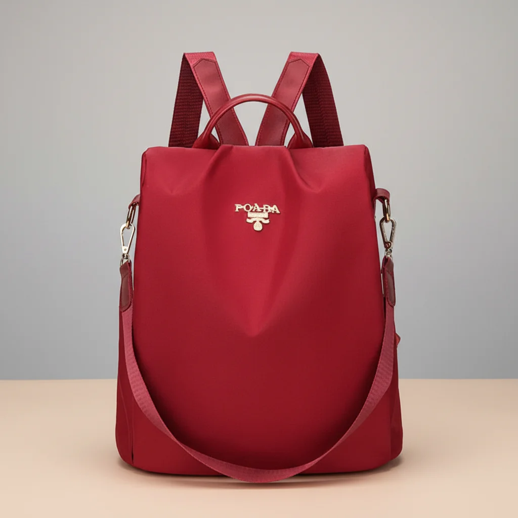 Sac besace femme nylon imperméable voyage - Vue 10 - Sac Besace