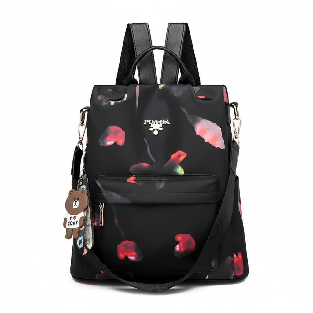 Sac besace femme nylon imperméable voyage - Vue 14 - Sac Besace