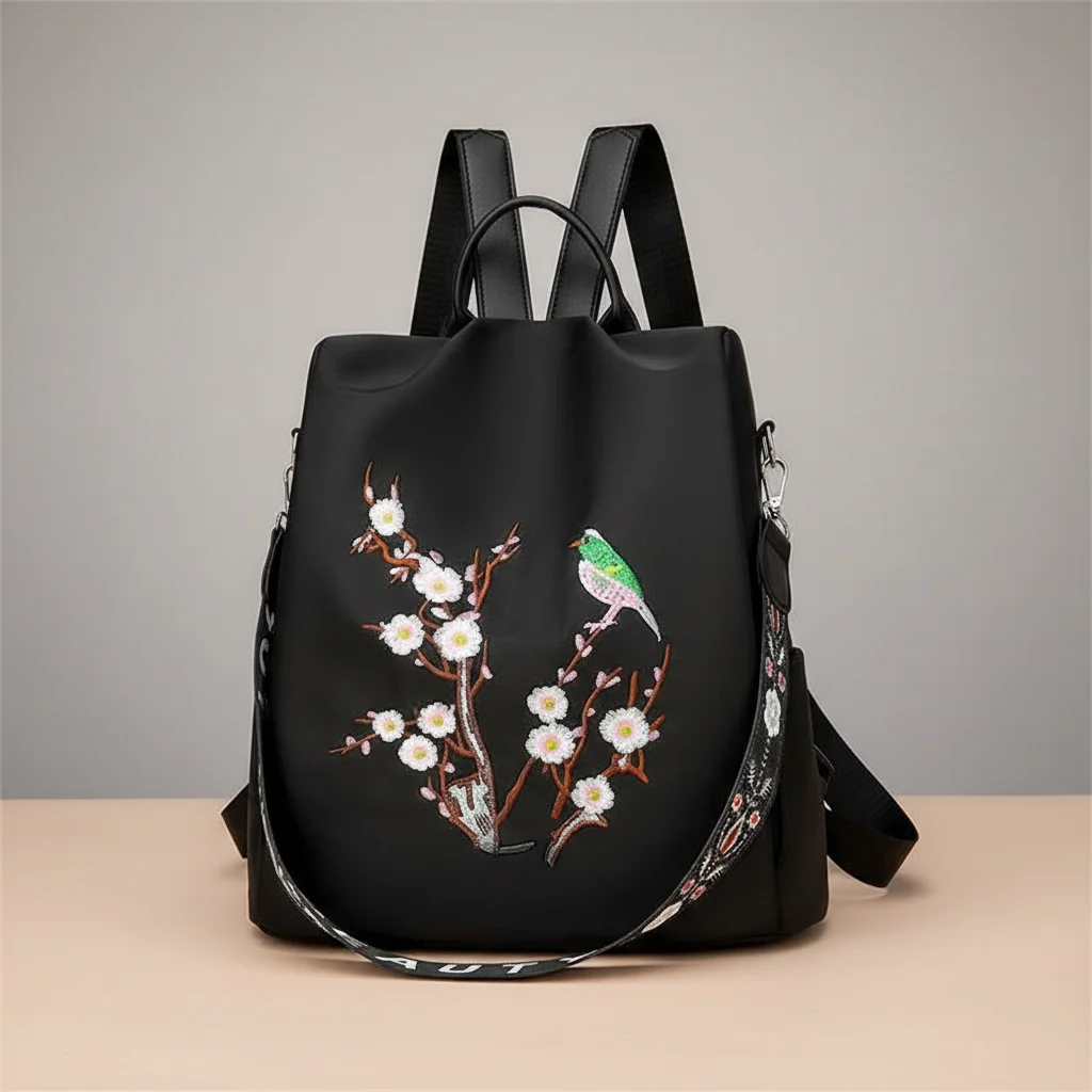 Sac besace femme nylon imperméable voyage - Vue 18 - Sac Besace