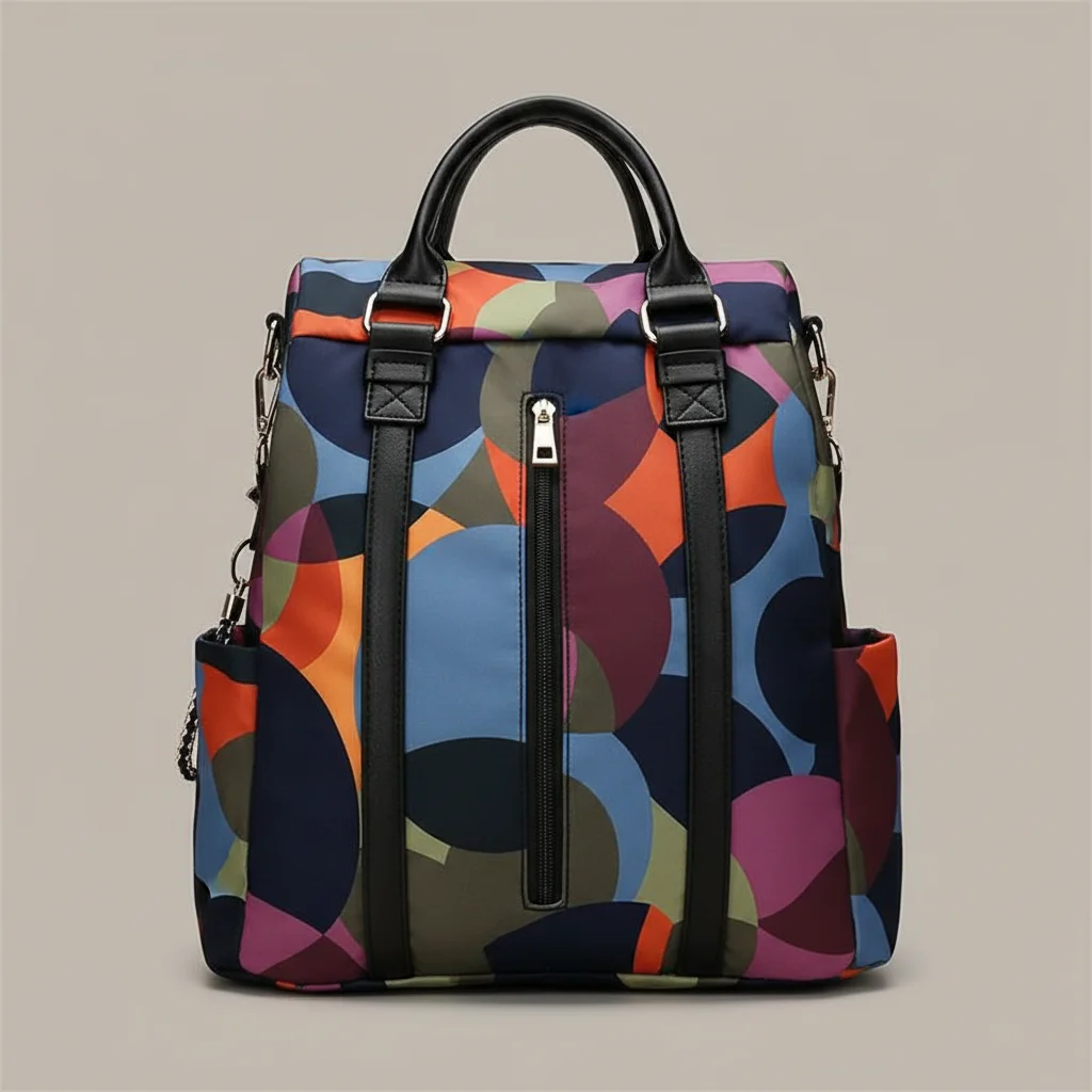 Sac besace femme nylon imperméable voyage - Vue 19 - Sac Besace