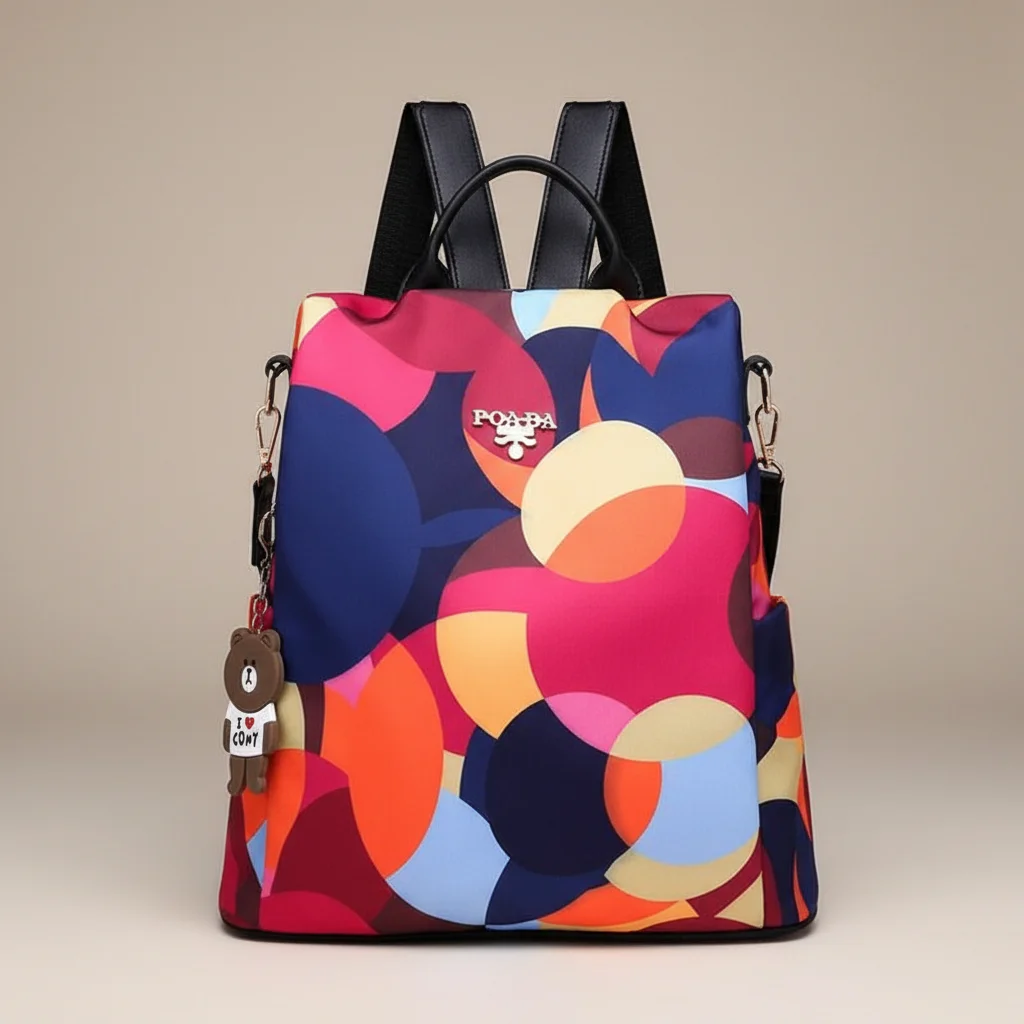 Sac besace femme nylon imperméable voyage - Vue 21 - Sac Besace