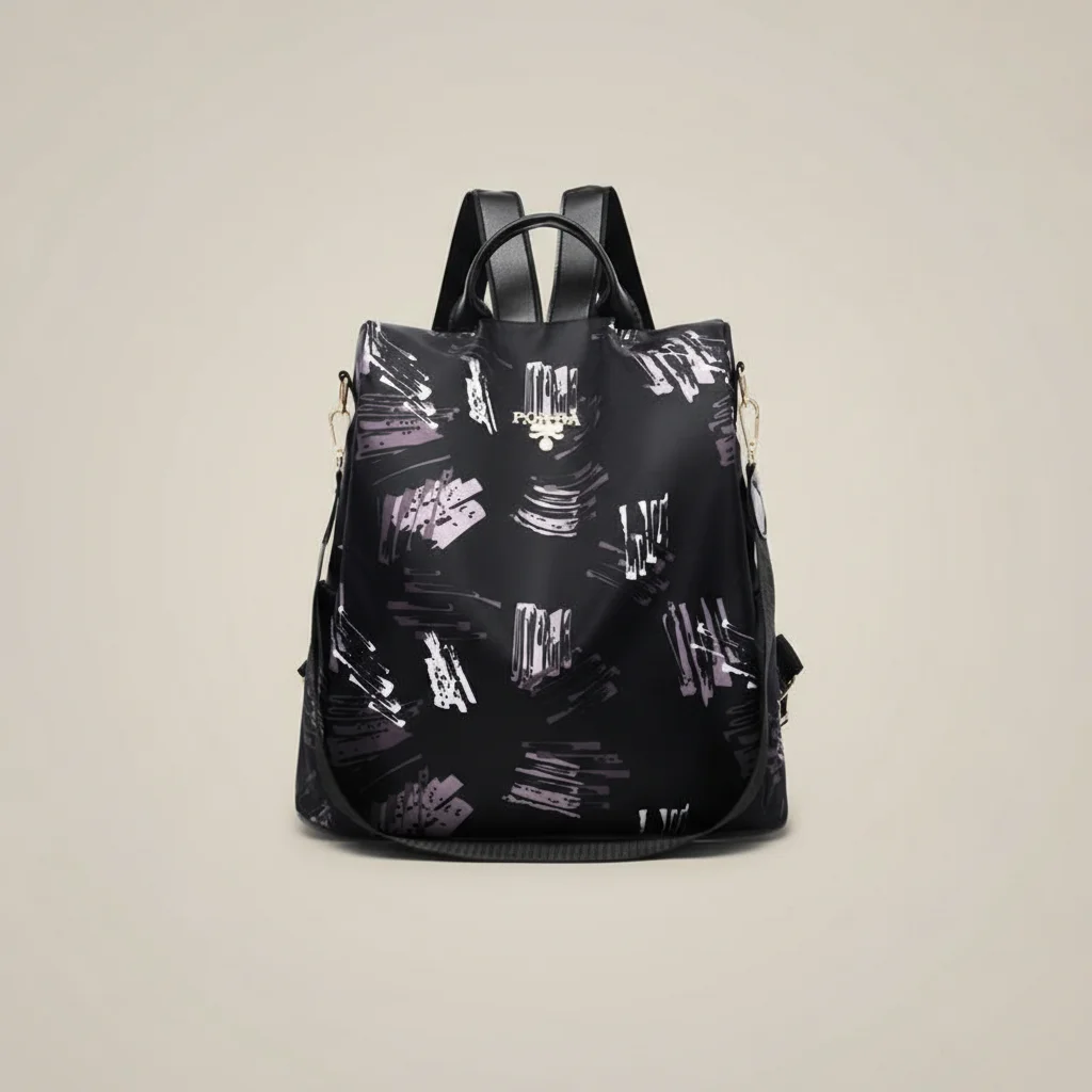 Sac besace femme nylon imperméable voyage - Vue 28 - Sac Besace
