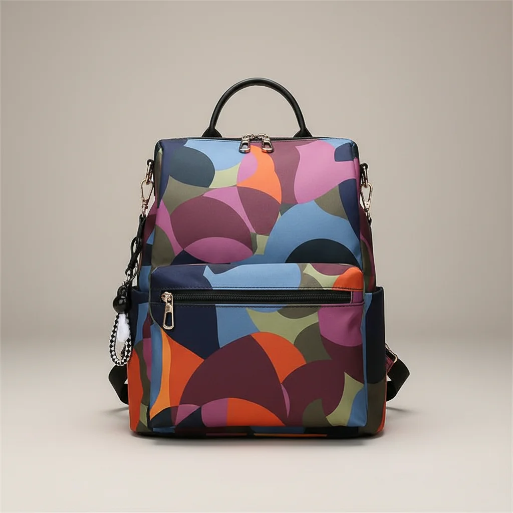 Sac besace femme nylon imperméable voyage - Vue 33 - Sac Besace