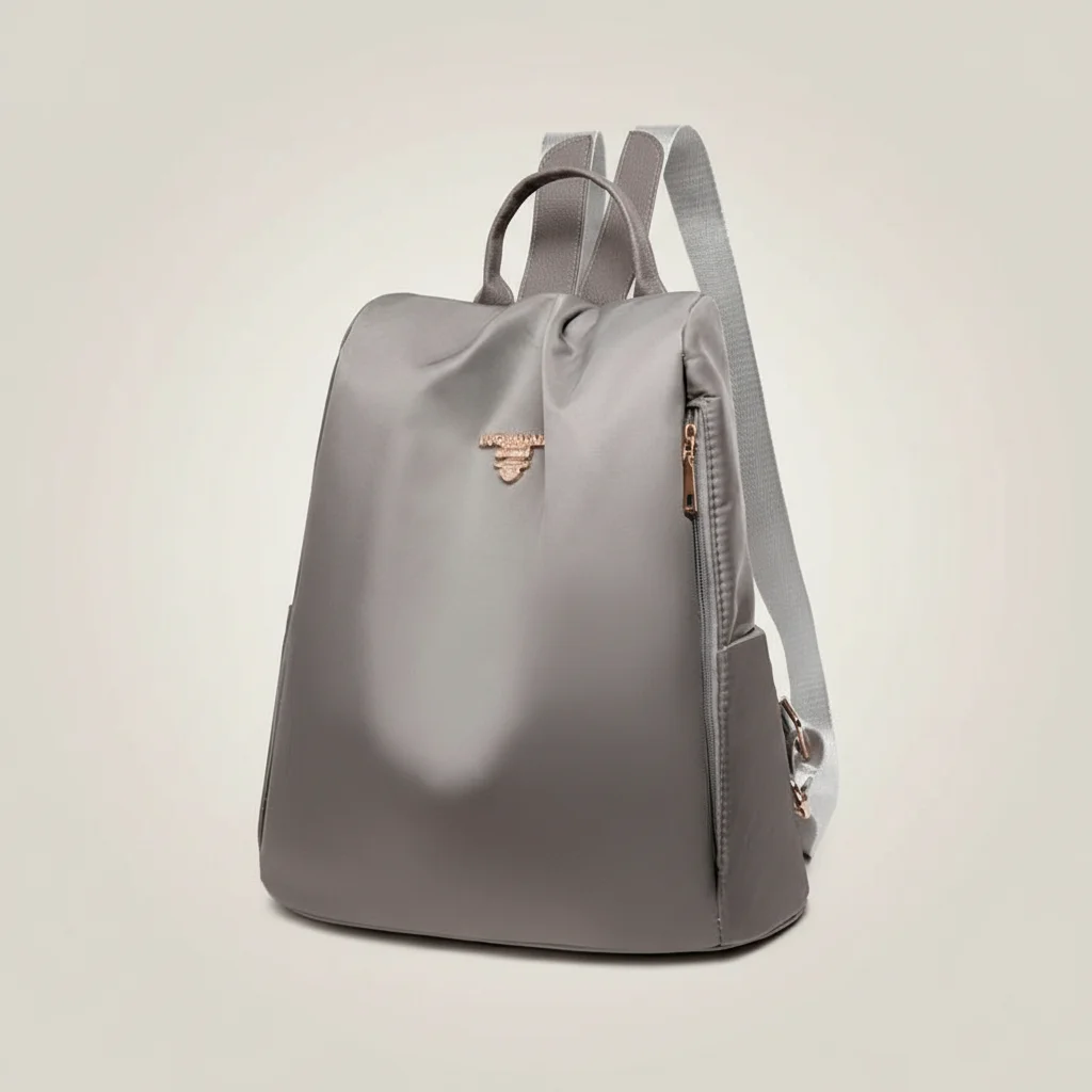 Sac besace femme nylon imperméable voyage - Vue 6 - Sac Besace