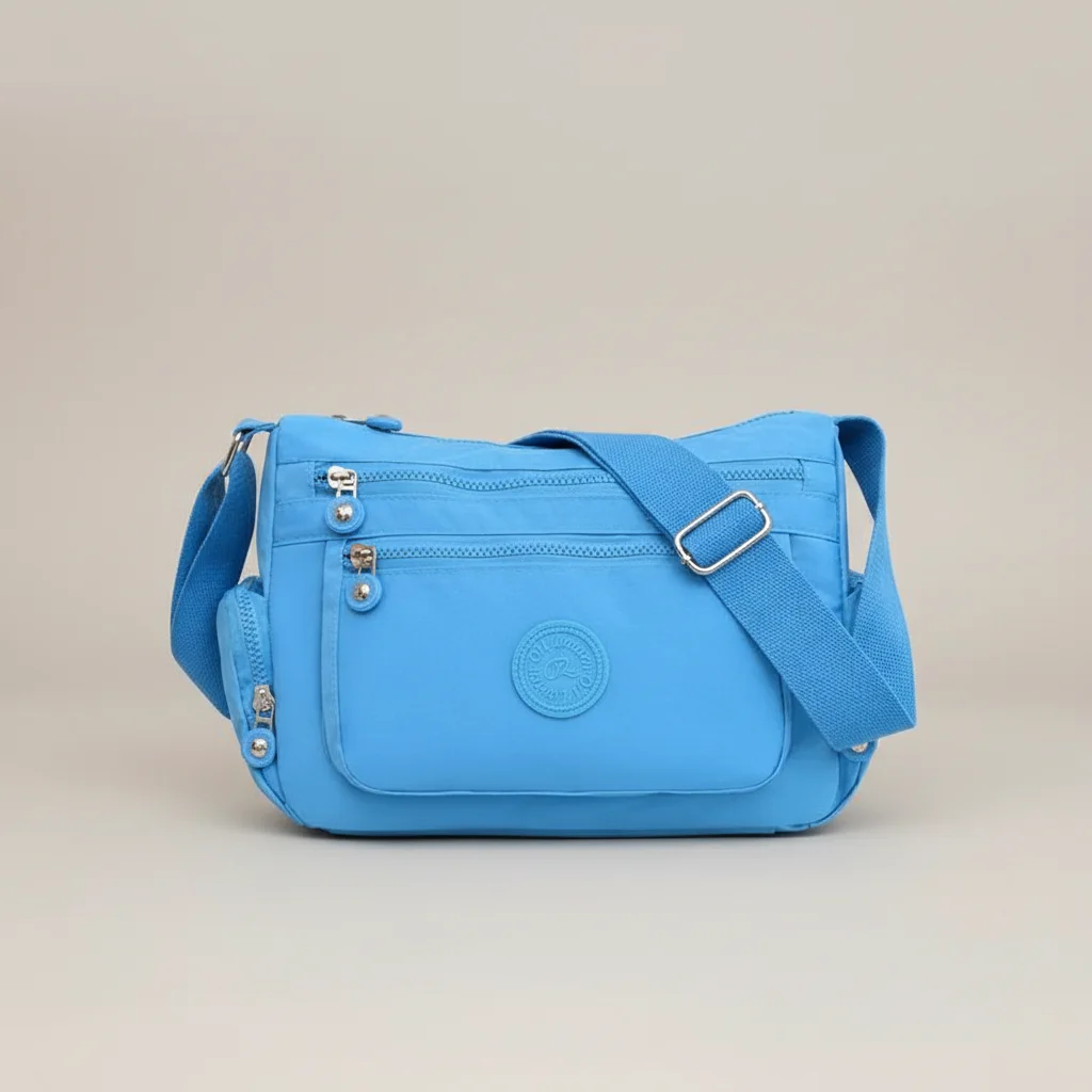 Sac besace nylon imperméable quotidien - Vue 11 - Sac Besace