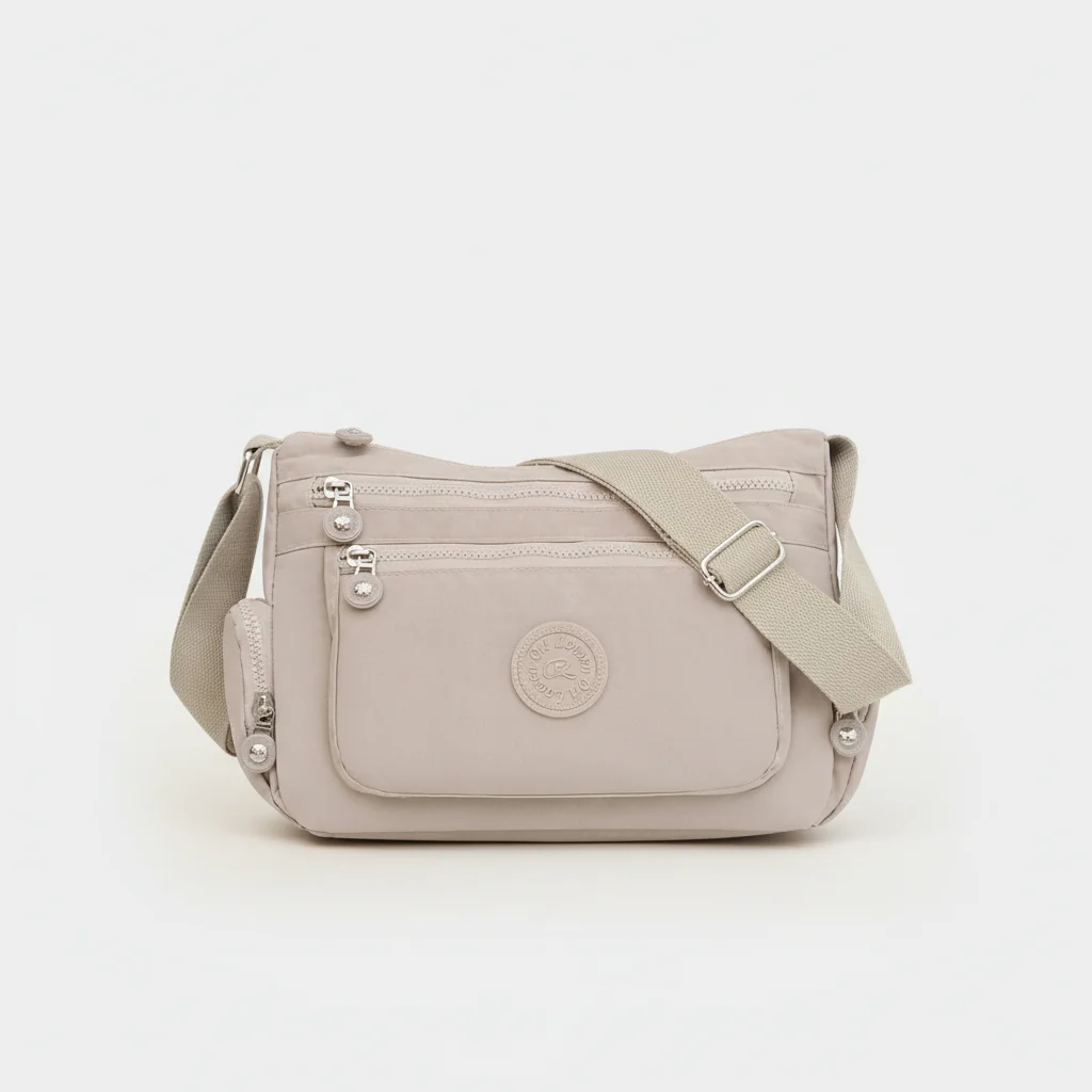 Sac besace nylon imperméable quotidien - Vue 8 - Sac Besace