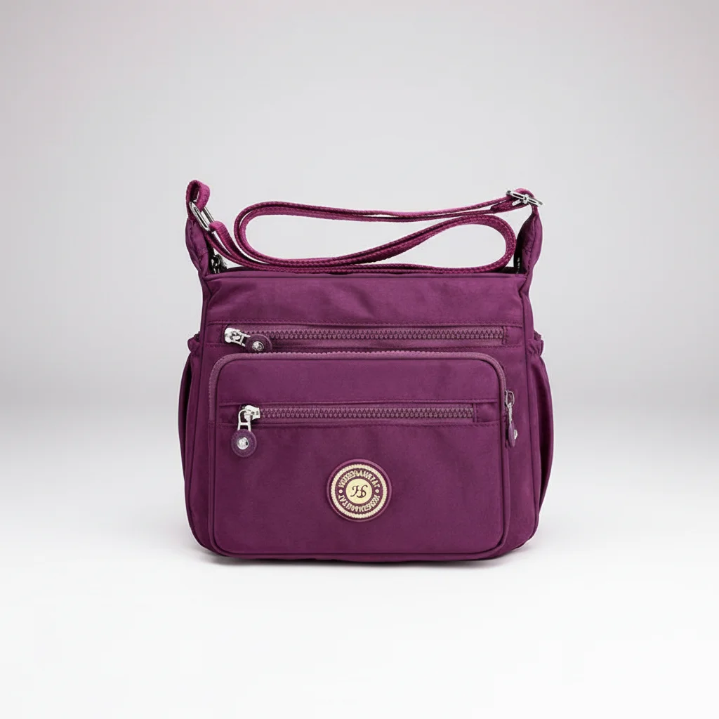 Sac besace toile compact multi-poches - Vue 11 - Sac Besace