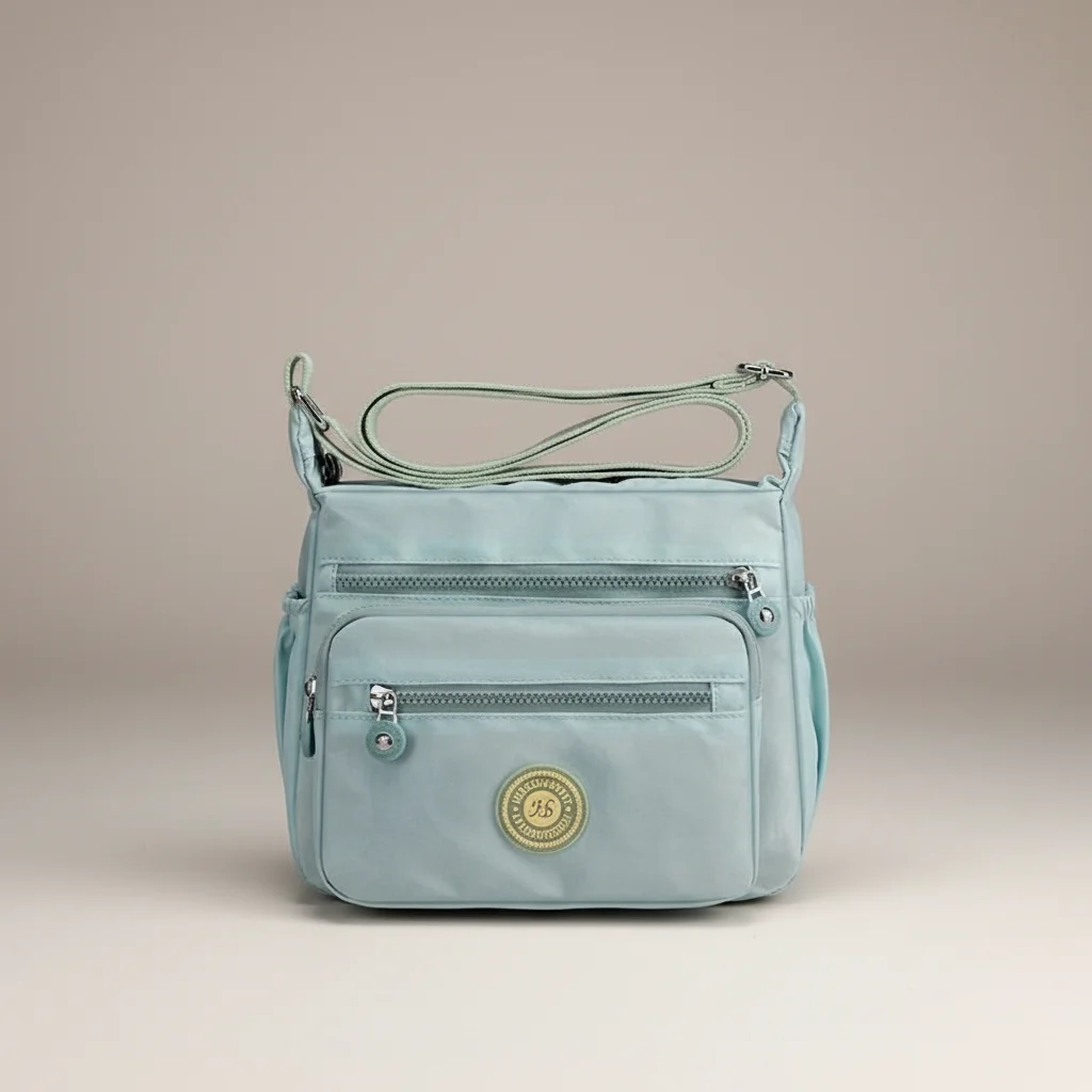 Sac besace toile compact multi-poches - Vue 12 - Sac Besace