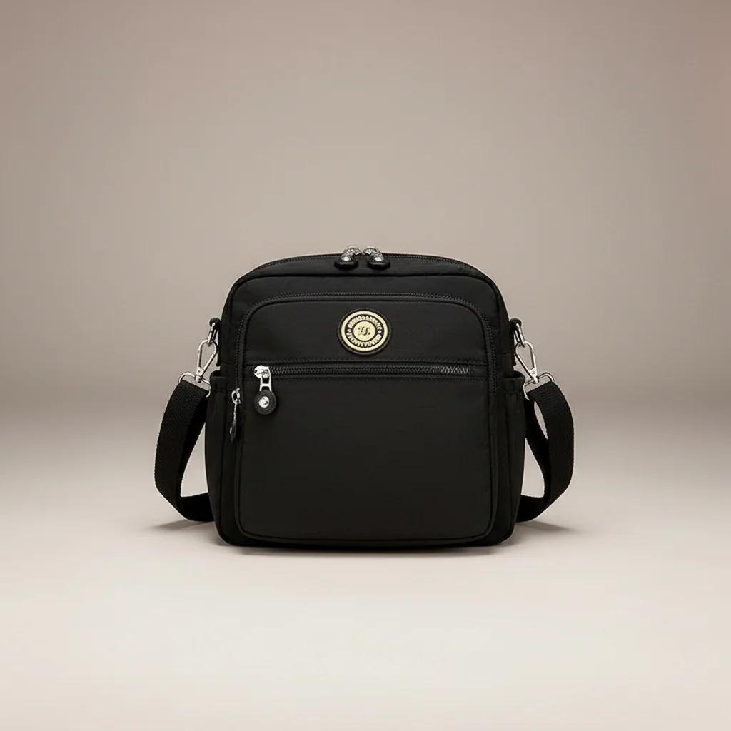 Sac besace toile compact multi-poches - Vue 16 - Sac Besace